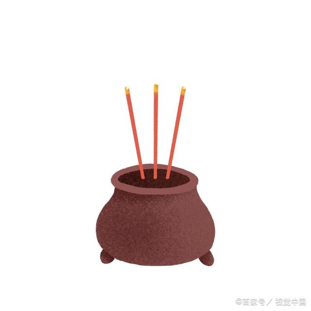 上香图片三支香图解 三根香长短不一样寓意