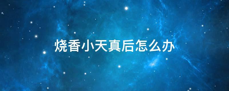 上香图片三支香图解小天真  烧香图解三根香小天真什么意思