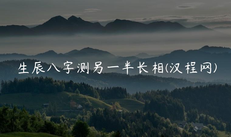 生辰八字测另一半长相(汉程网)，通过生辰八字看另一半长相准么