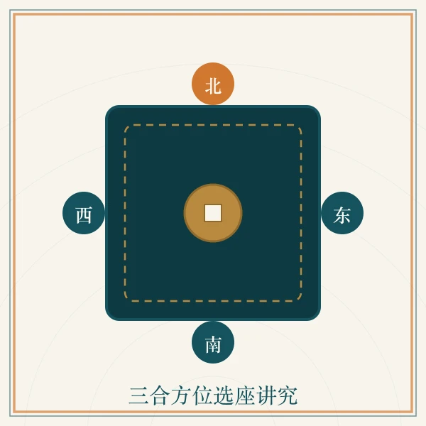 四方凳与铜钱图案